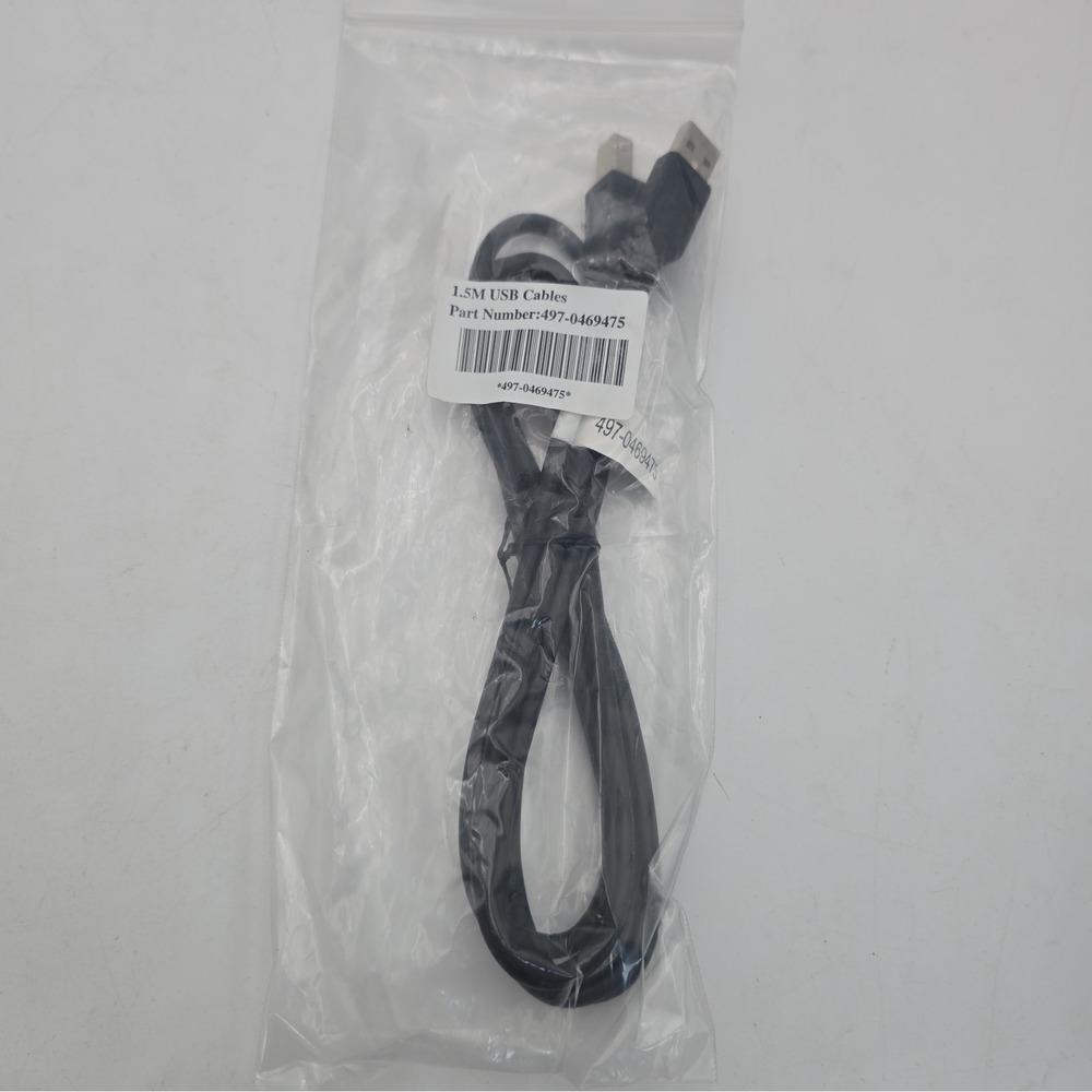 NCR 497-0469475 USB-A to USB-B Printer Cable 1.5M 5FT Black New